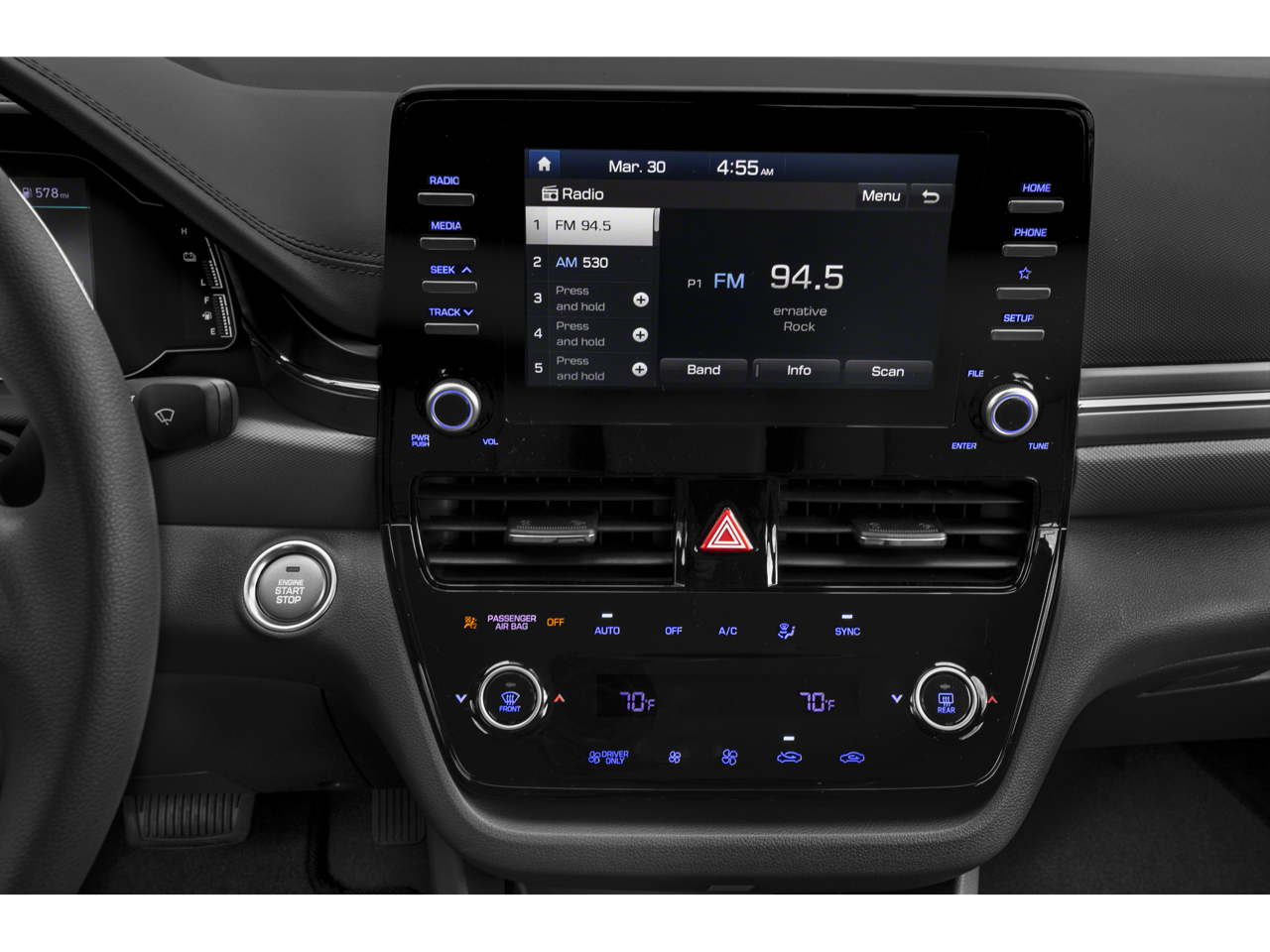 2021 Hyundai Ioniq Hybrid Blue