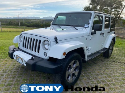 2016 Jeep Wrangler Unlimited Sahara