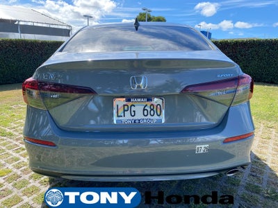 2025 Honda Civic Sport