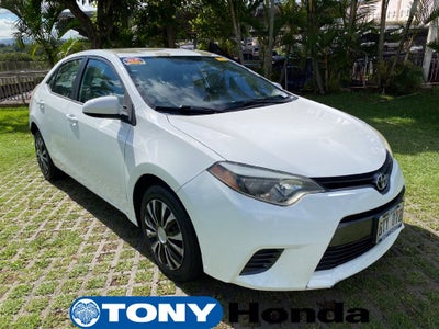 2016 Toyota Corolla L