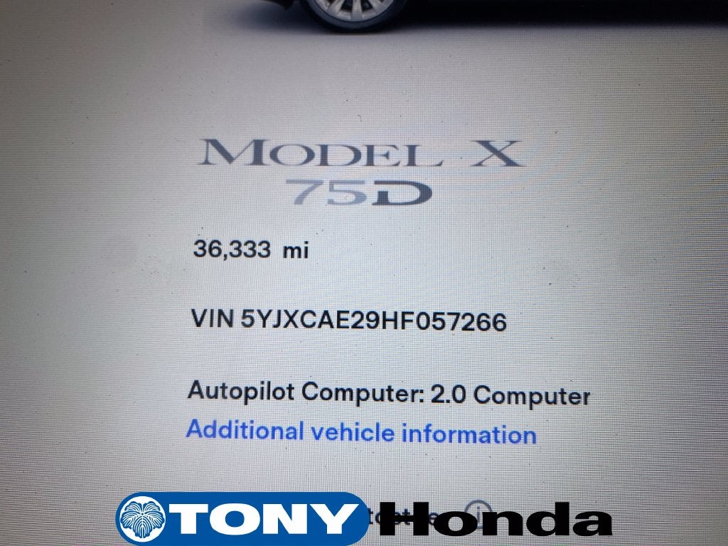 2017 Tesla Model X 90D