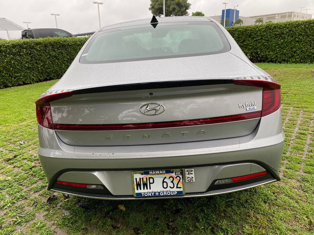 2023 Hyundai Sonata Hybrid Blue