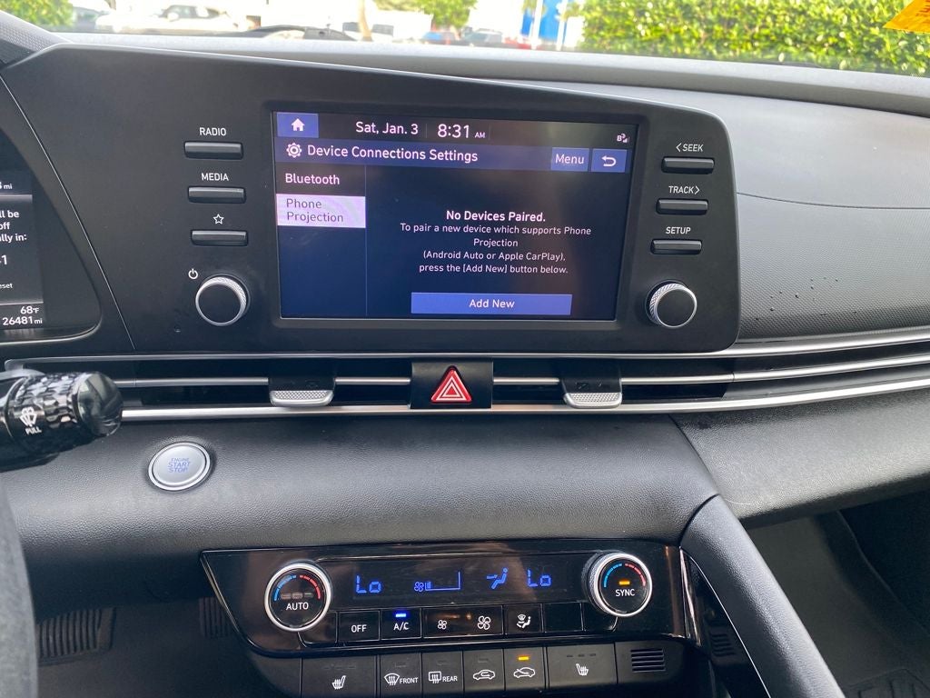 2023 Hyundai Elantra Hybrid Blue