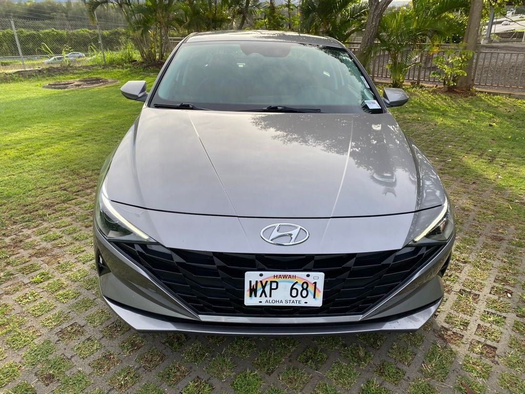 2023 Hyundai Elantra Hybrid Blue