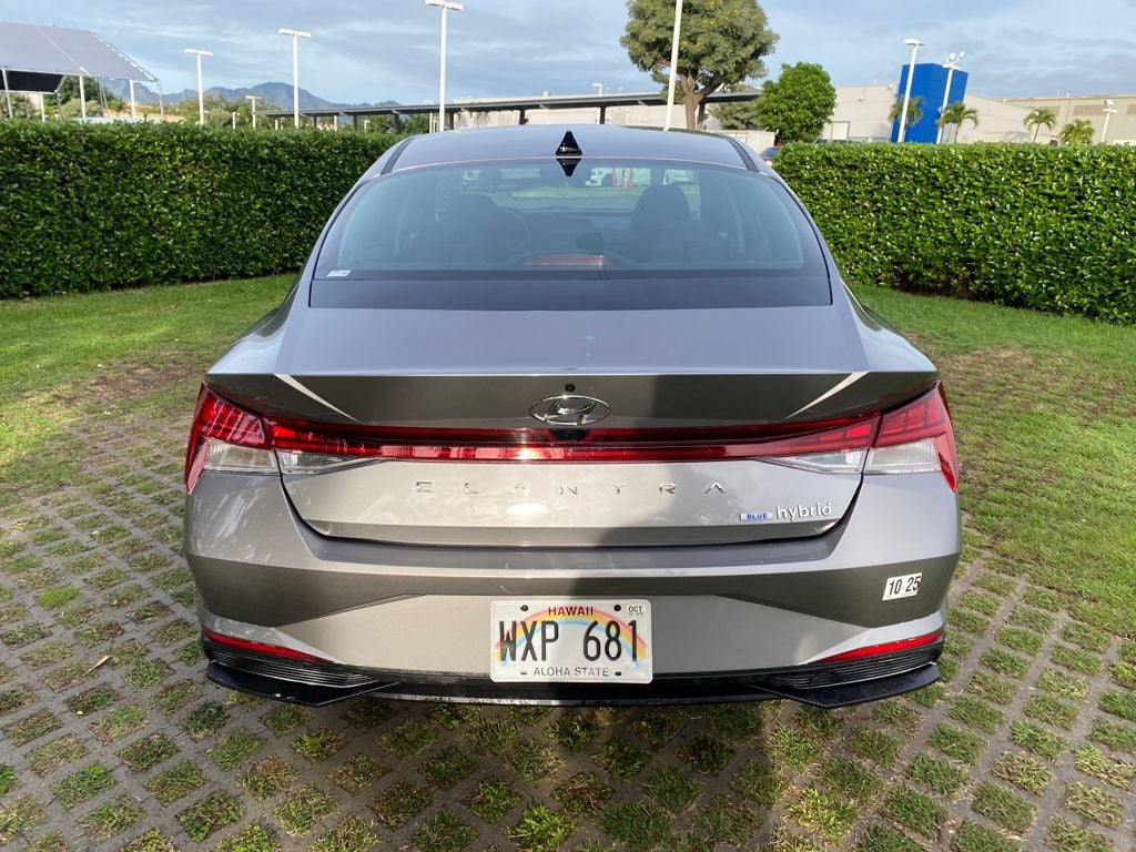 2023 Hyundai Elantra Hybrid Blue