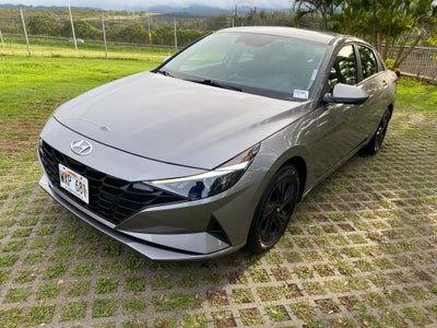 2023 Hyundai Elantra Hybrid Blue