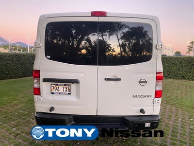 2021 Nissan NV2500HD SV Standard Roof