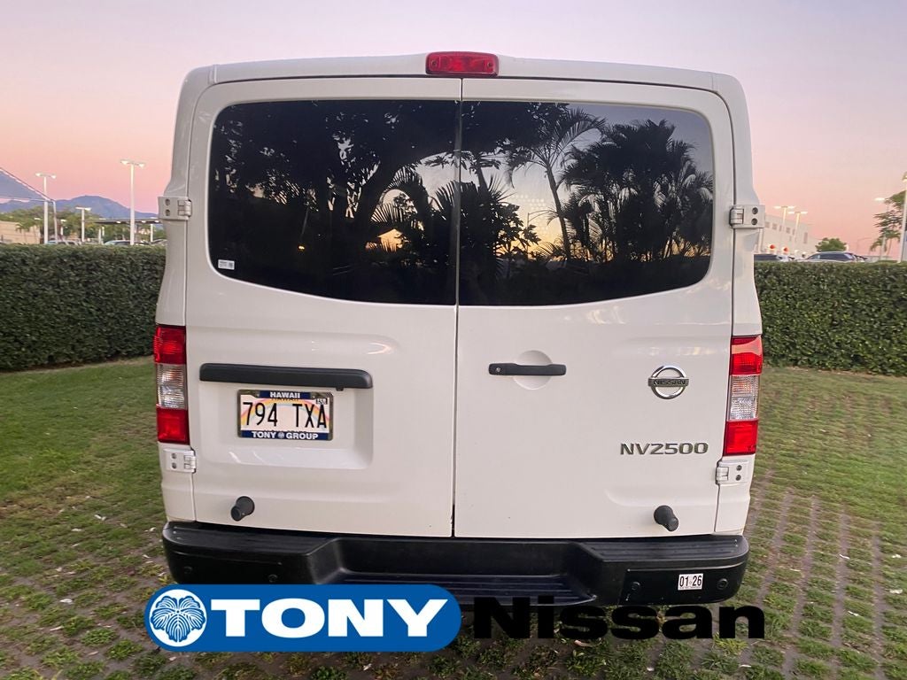2021 Nissan NV2500HD SV Standard Roof