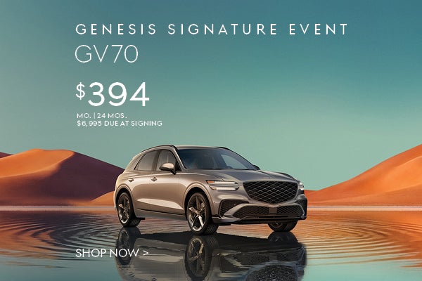 Genesis GV70 lease deal