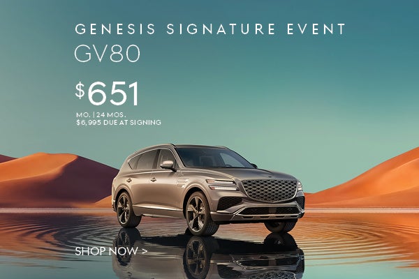 Genesis GV80 lease deal