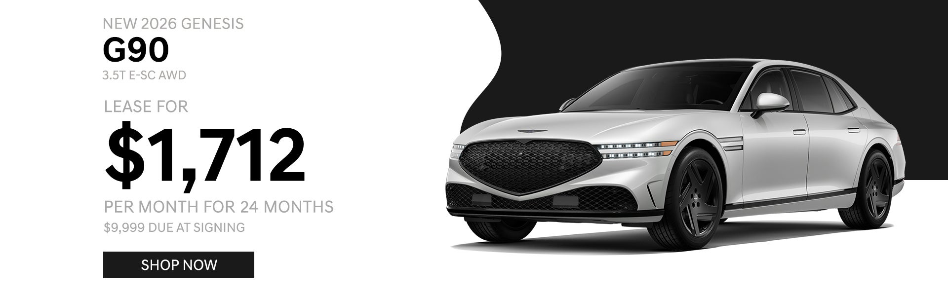 2026 Genesis G90 Lease