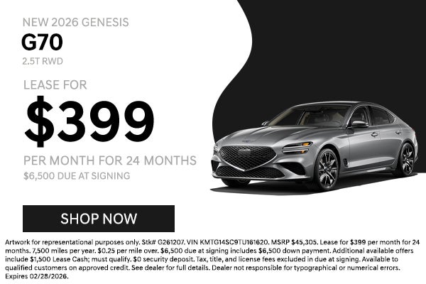 G70 Lease Offer