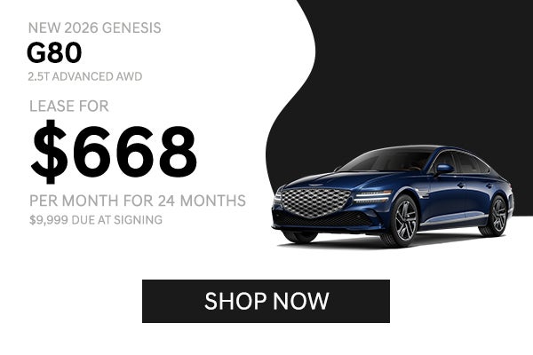 2026 Genesis G80 Lease