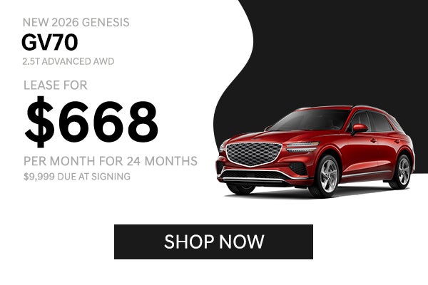 2026 Genesis GV70 Lease