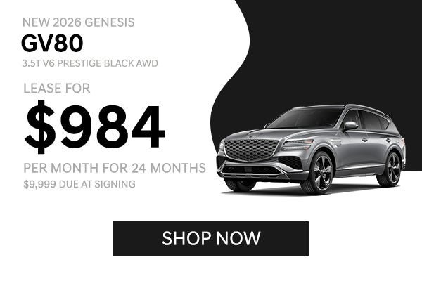 2026 Genesis GV80 Lease