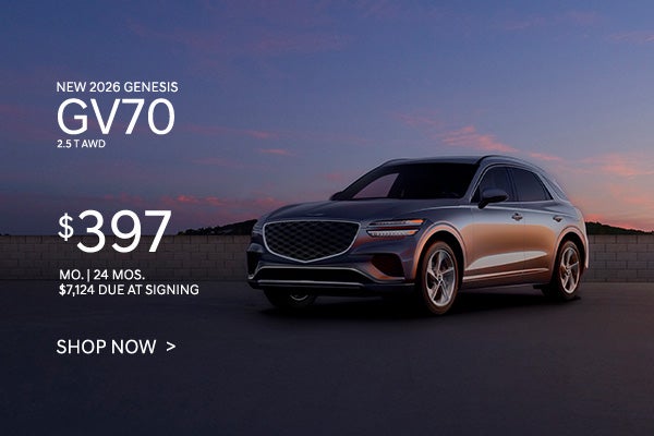 Shop new GV70 Offers